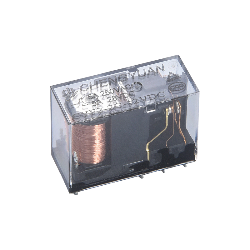 CYF2 รีเลย์,DPDT รีเลย์,JQX-14F,5A 250VAC รีเลย์,8A รีเลย์,8PIN PCB 0.54W Relay.14F Power รีเลย์