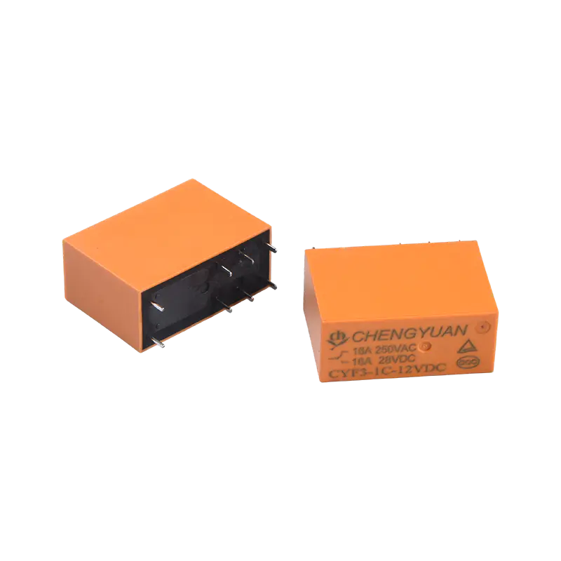 CYF3 รีเลย์, SPDT รีเลย์, JQX-14F, 16A 250VAC รีเลย์, 8PIN PCB 0.54 W Relay.14F Power รีเลย์