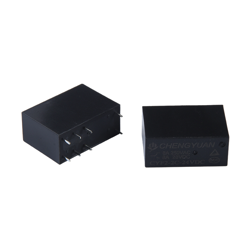 CYF2 รีเลย์,DPDT รีเลย์,JQX-14F,5A 250VAC รีเลย์,8A รีเลย์,8PIN PCB 0.54W Relay.14F Power รีเลย์