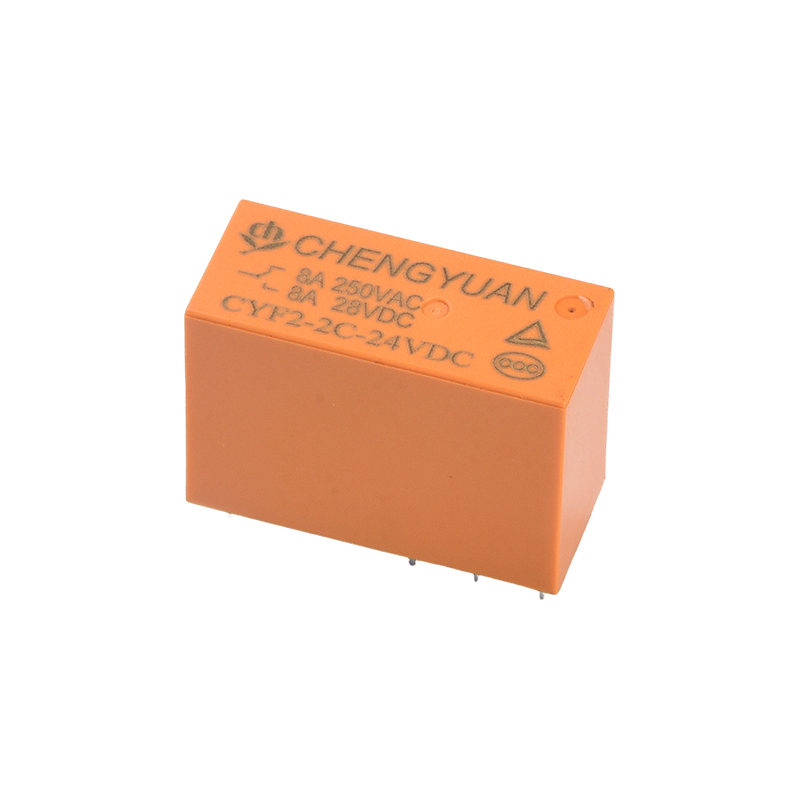 CYF2 รีเลย์,DPDT รีเลย์,JQX-14F,5A 250VAC รีเลย์,8A รีเลย์,8PIN PCB 0.54W Relay.14F Power รีเลย์
