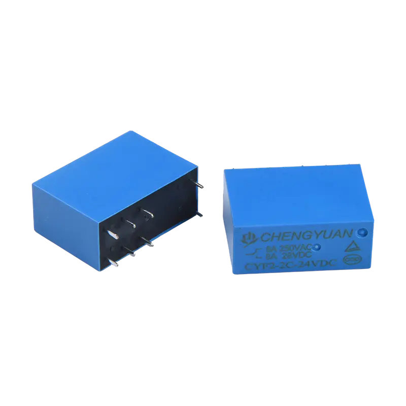 CYF2 รีเลย์,DPDT รีเลย์,JQX-14F,5A 250VAC รีเลย์,8A รีเลย์,8PIN PCB 0.54W Relay.14F Power รีเลย์