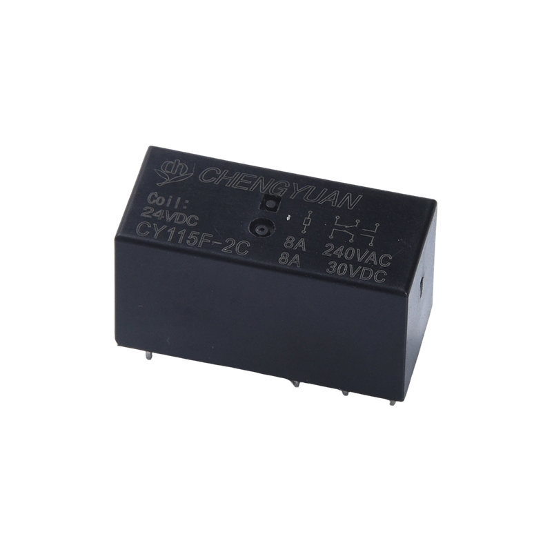 CY115F2 รีเลย์,DPDT PCB รีเลย์,JQX-115F,8A 0.4W 8PIN รีเลย์,PCB 2C Relay.115F Power รีเลย์