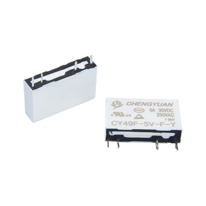 รีเลย์ CY49F, รีเลย์กำลังบาง, รีเลย์ 49F, รีเลย์สัญญาณ, 4PIN PCB 5A 0.12W รีเลย์ขนาดเล็ก