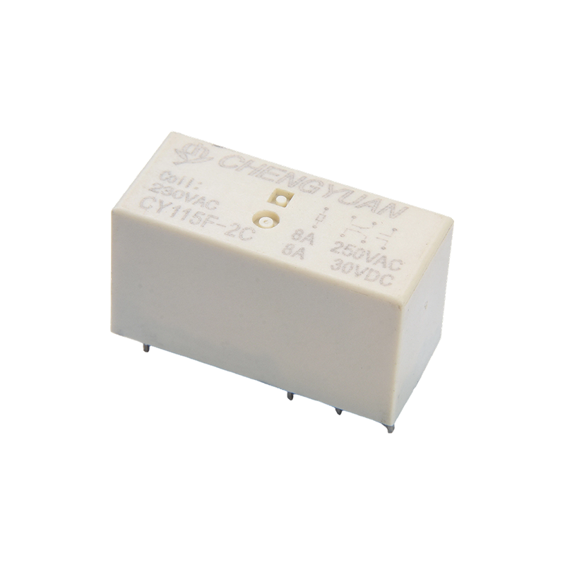 CY115F2 รีเลย์,DPDT PCB รีเลย์,JQX-115F,8A 0.4W 8PIN รีเลย์,PCB 2C Relay.115F Power รีเลย์