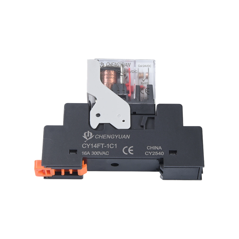 CY14FT-1CL รีเลย์, รีเลย์ SPSP, รีเลย์เท้ากว้าง 14F, รีเลย์กำลังไฟ 12A 5PIN