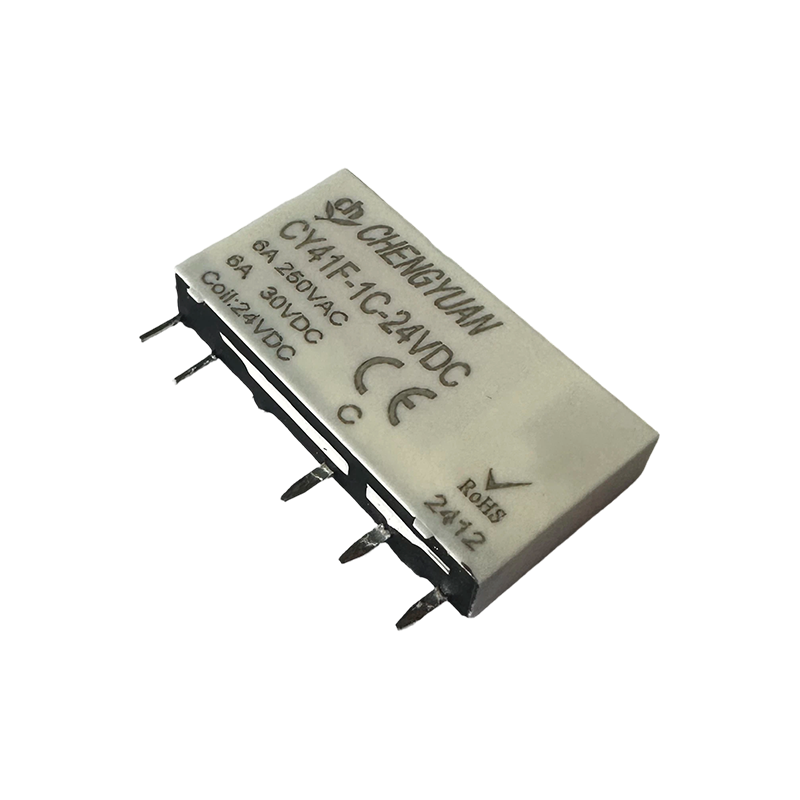 รีเลย์ CY41F, รีเลย์กำลังบาง, รีเลย์ 41F, รีเลย์สัญญาณ, 5PIN PCB 6A รีเลย์ขนาดเล็ก