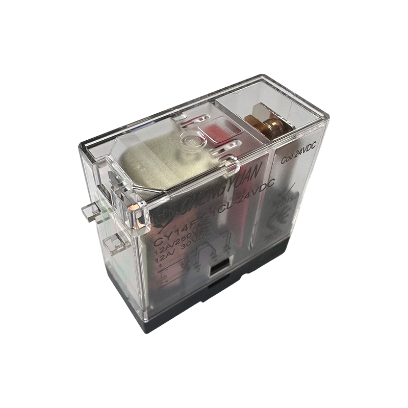CY14FT-1CL รีเลย์, รีเลย์ SPSP, รีเลย์เท้ากว้าง 14F, รีเลย์กำลังไฟ 12A 5PIN