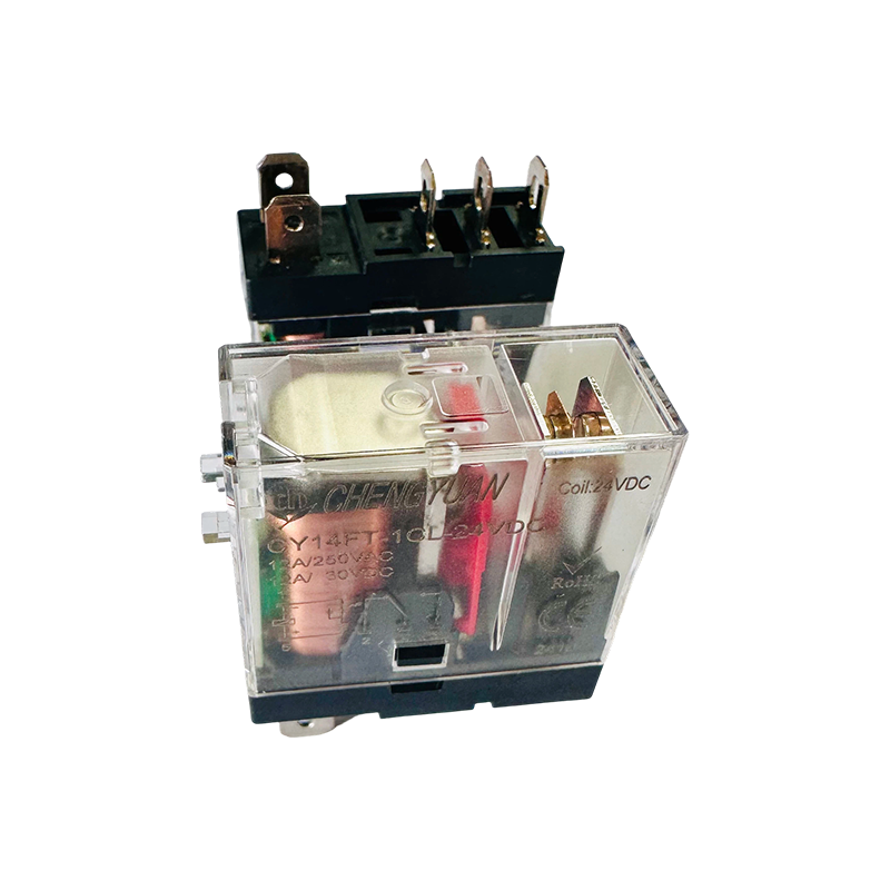 CY14FT-1CL รีเลย์, รีเลย์ SPSP, รีเลย์เท้ากว้าง 14F, รีเลย์กำลังไฟ 12A 5PIN