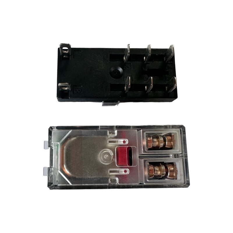 CY14FT-2CL รีเลย์, DPDT รีเลย์, 14F รีเลย์เท้ากว้าง, 8A 5PIN รีเลย์กำลังไฟ