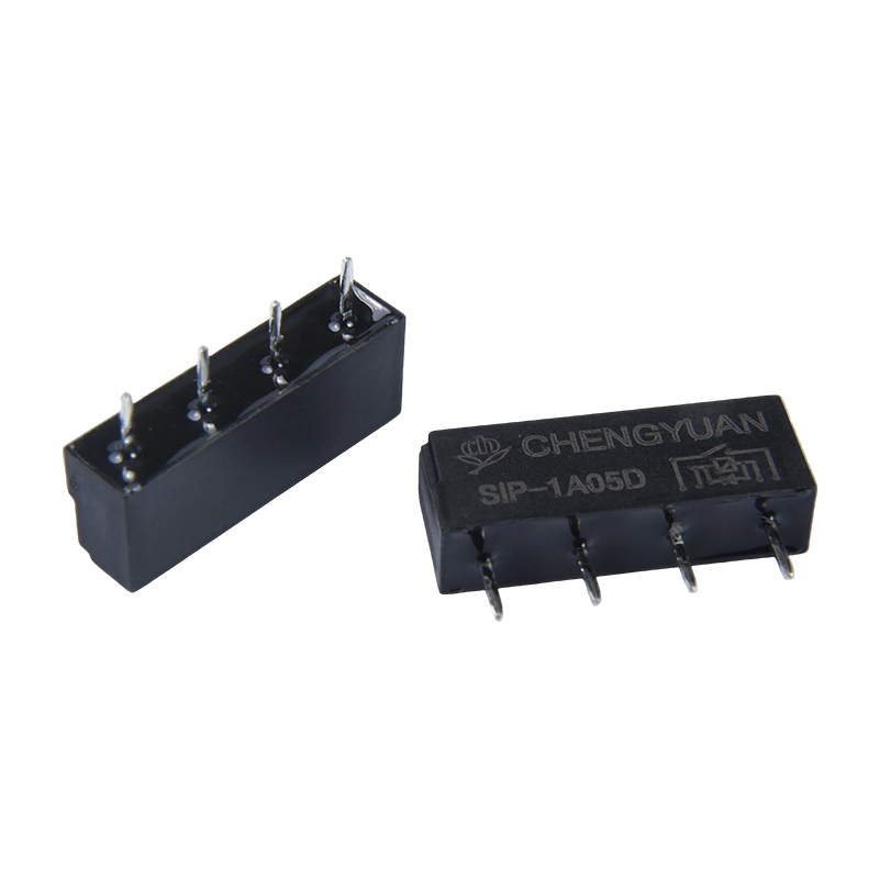 SIP รีเลย์,รีดรีเลย์,SIP-1A05,PCB เมาท์รีดรีเลย์,