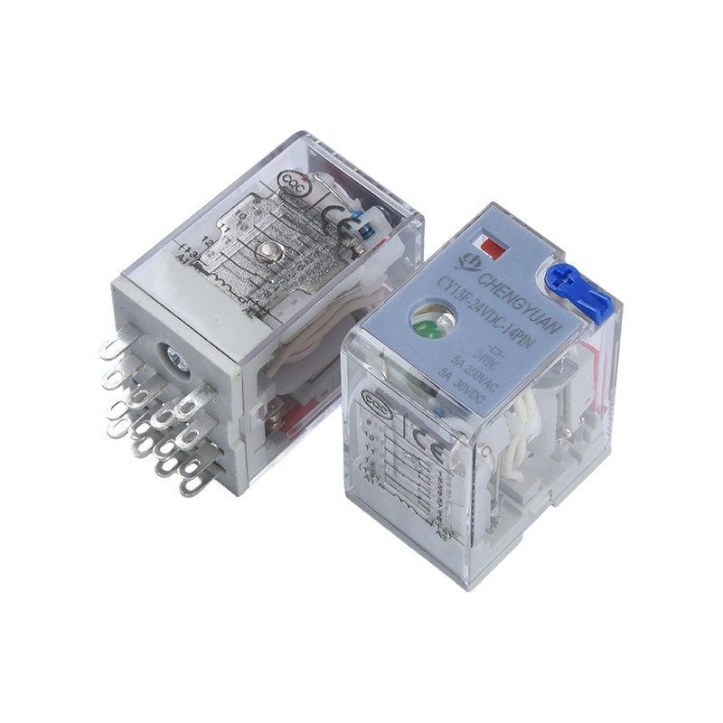 CY13F รีเลย์,รีเลย์กำลังไฟ 4PDT,JQX-13F,รีเลย์กำลังอุตสาหกรรม,4PDT/4Z,MY4 LY4.14PIN