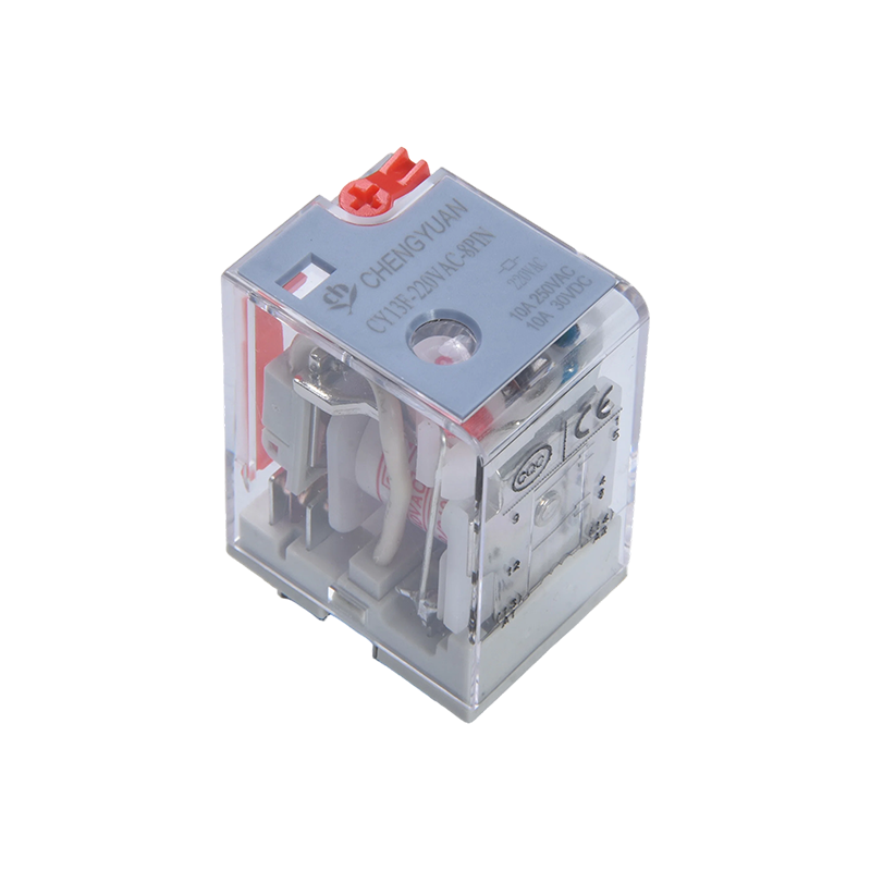 CY13F รีเลย์,รีเลย์กำลังไฟ DPDT,JQX-13F,รีเลย์กำลังอุตสาหกรรม,DPDT/2Z,MY2 LY2.8PIN 